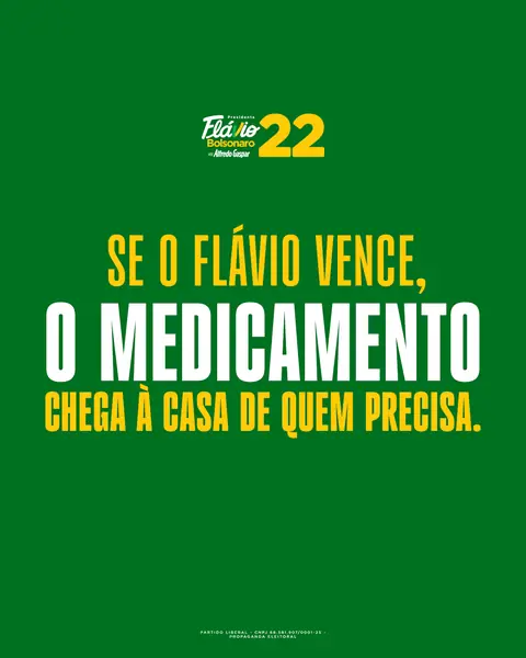 Se o Flávio vence, o medicamento chega à casa de quem precisa.